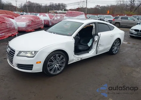 2012 Audi A7 Premium from USA, damaged, VIN WAUSGAFC7CN004112